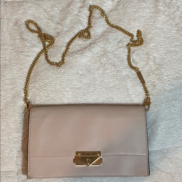 Michael Kors Bags Cece Large Leather Convertible Crossbody Bag